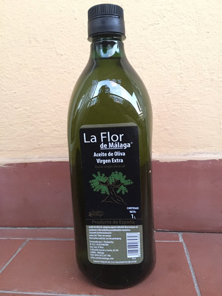 1 Litre 'La Flor de Malaga' 100% pure Olive Oil